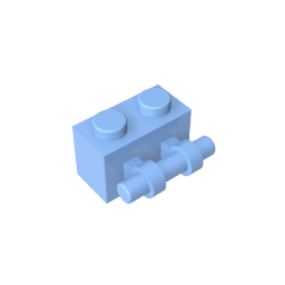 Brick Special 1 x 2 with Handle-MyGobricks