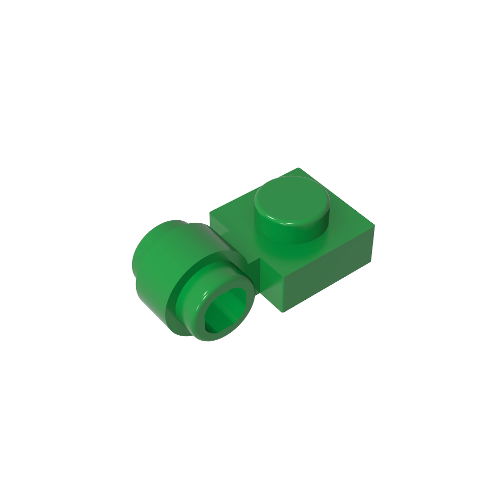 Plate Special 1 x 1 with Clip Light [Thick Ring]-MyGobricks