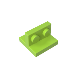 Bracket 2 x 2 with 1 x 2 Vertical Studs