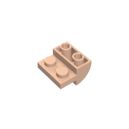 2x2x1 Reverse Arc Bricks