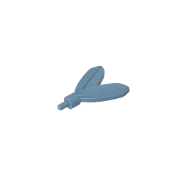 Headwear Accessory Plume / Feathers with Pin-MyGobricks