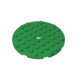 Plate 8 x 8 Round