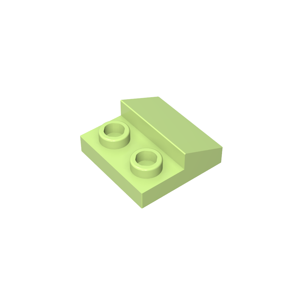 Slope 45 2 x 1 with 2/3 Cutout-MyGobricks
