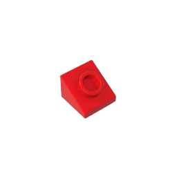1x1x2/3 Beveled Brick with Dot