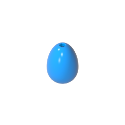 Food Egg with 1.5mm Hole [Plain]
