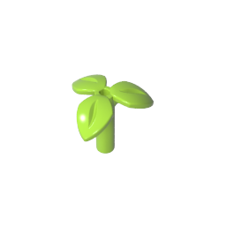 Three Leaves Plant
