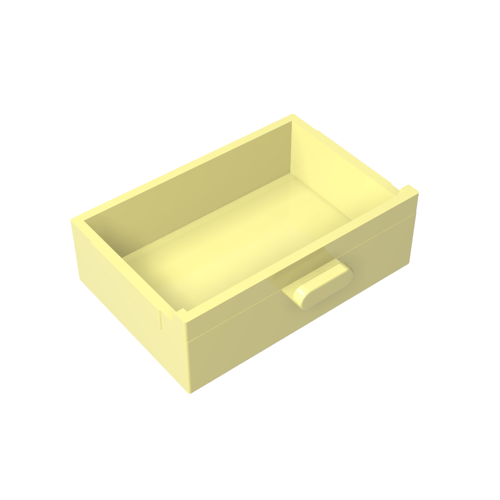 Cupboard 2 x 3 Drawer-MyGobricks