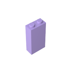 Brick 1 x 2 x 3 with Bottom Stud Holder