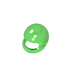 Gobricks Figure Standard Helmet