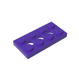 Technic Plate 2 x 4 [3 Holes]