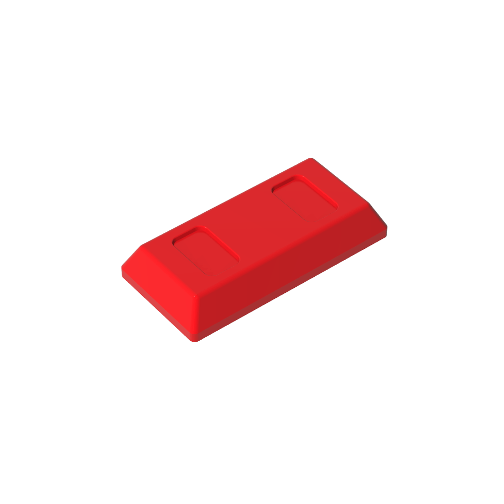 Tile Special 1 x 2 with Sloped Walls AKA Money / Gold Bar [Ingot]