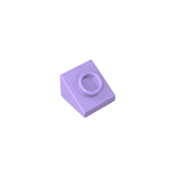 1x1x2/3 Beveled Brick with Dot