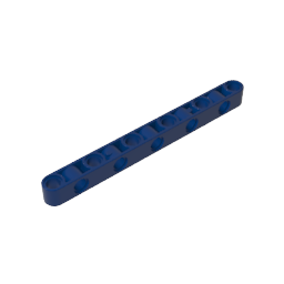 Technic Beam 1 x 11 Thick with Alternating Holes