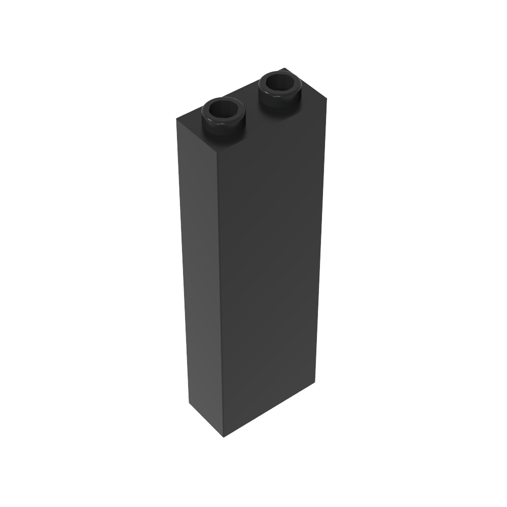 Brick 1 x 2 x 5 without Side Supports-MyGobricks