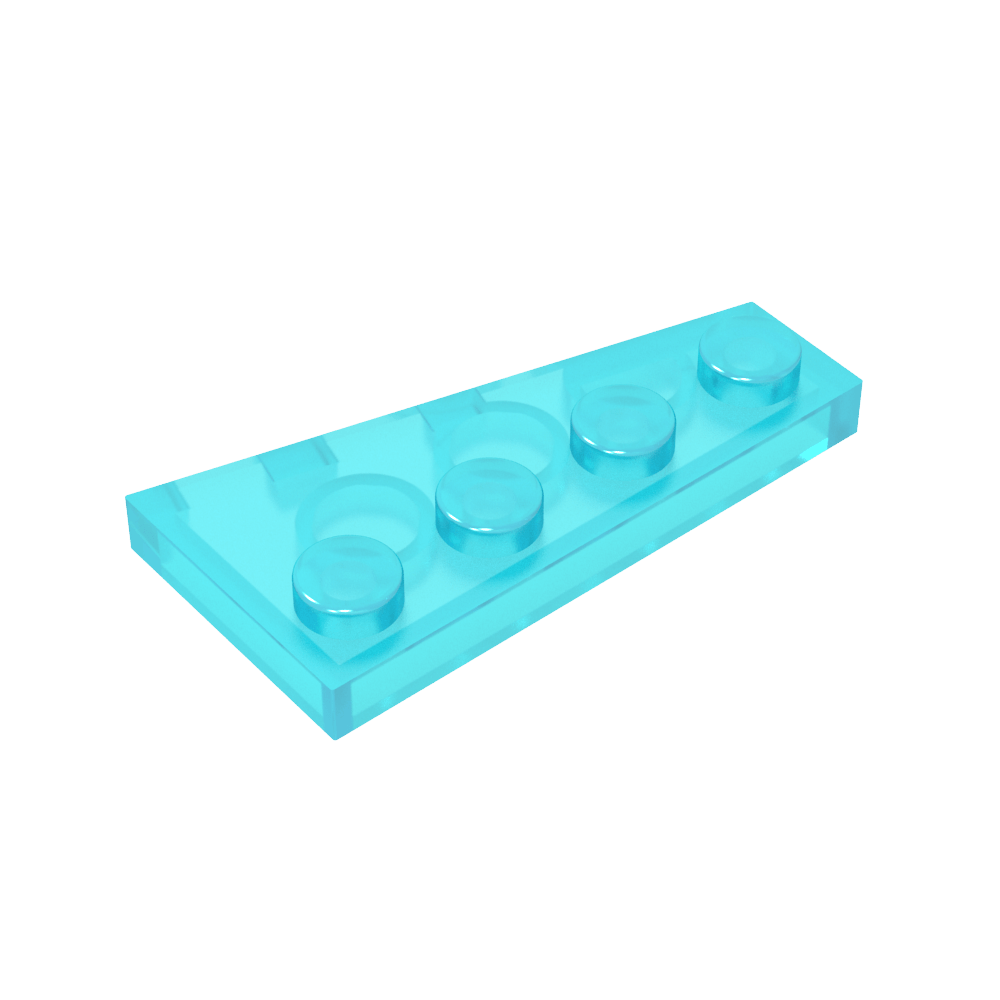 Wedge Plate 4 x 2 Left-MyGobricks