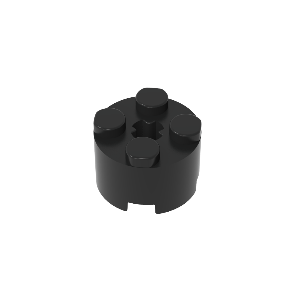 Brick Round 2 x 2 with Axle Hole