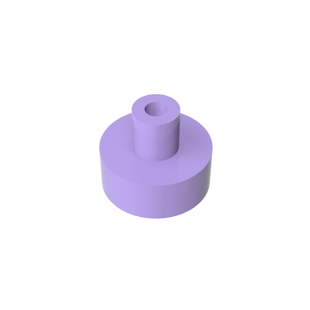 Tile Round 1 x 1 with Hollow Bar