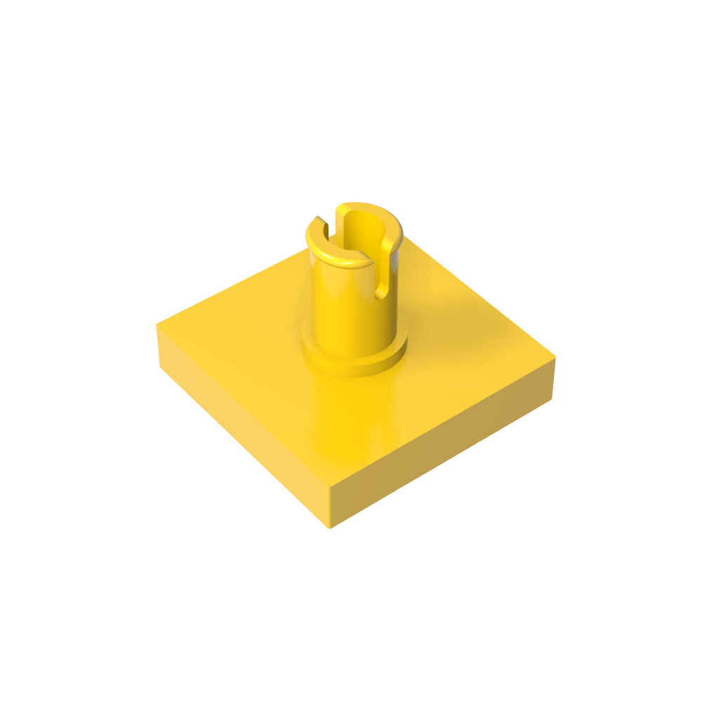 Tile Special 2 x 2 with Pin-MyGobricks