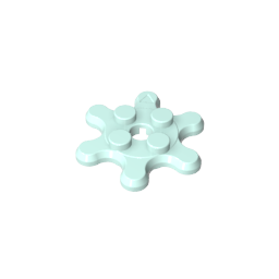 Plate Special 2 x 2 Splat Gear with 6 Teeth