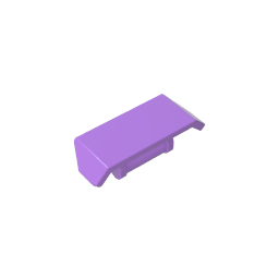Spoiler 2 x 4 with Handle [Plain]