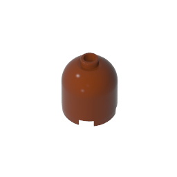 Brick Round 2 x 2 x 1 2/3 Dome Top [Undetermined Stud]-MyGobricks