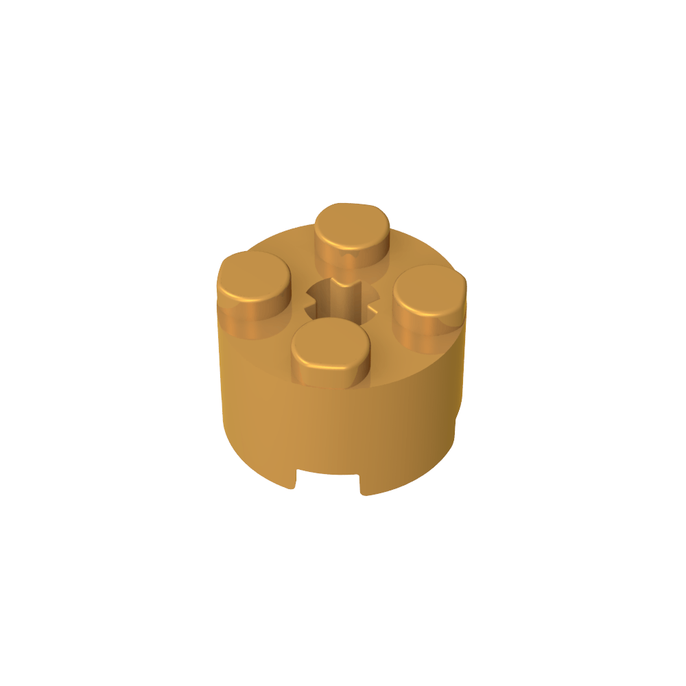 Brick Round 2 x 2 with Axle Hole