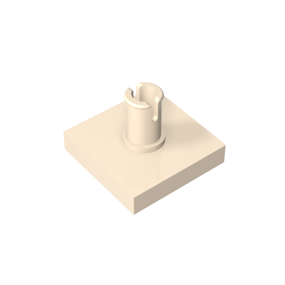 Tile Special 2 x 2 with Pin-MyGobricks