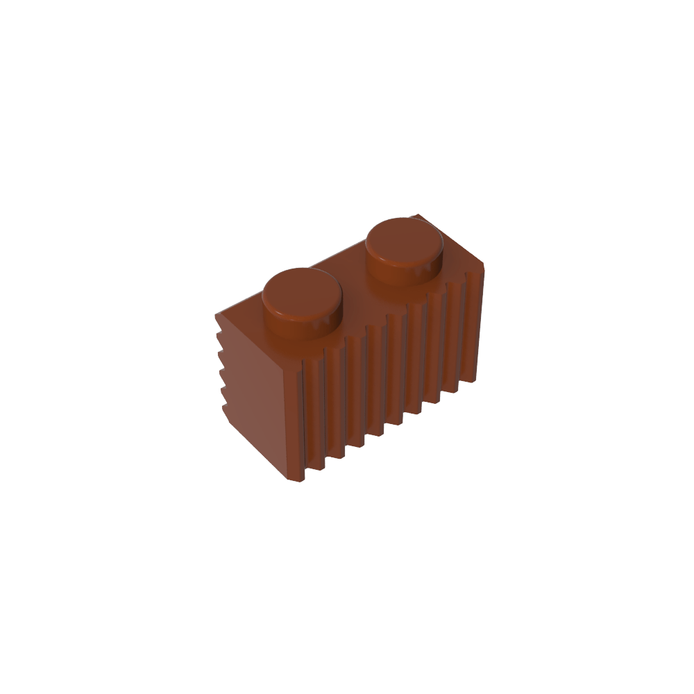 Brick Special 1 x 2 with Grill-MyGobricks