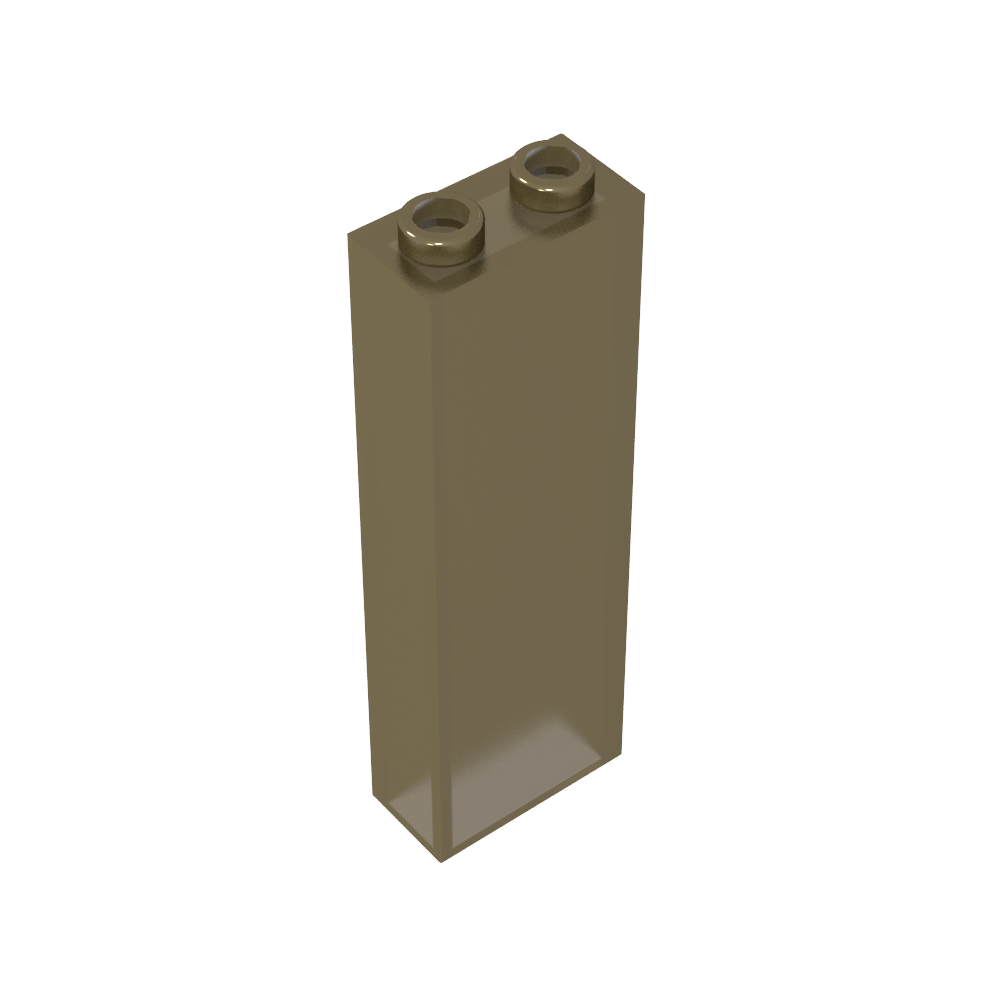 Brick 1 x 2 x 5 without Side Supports-MyGobricks