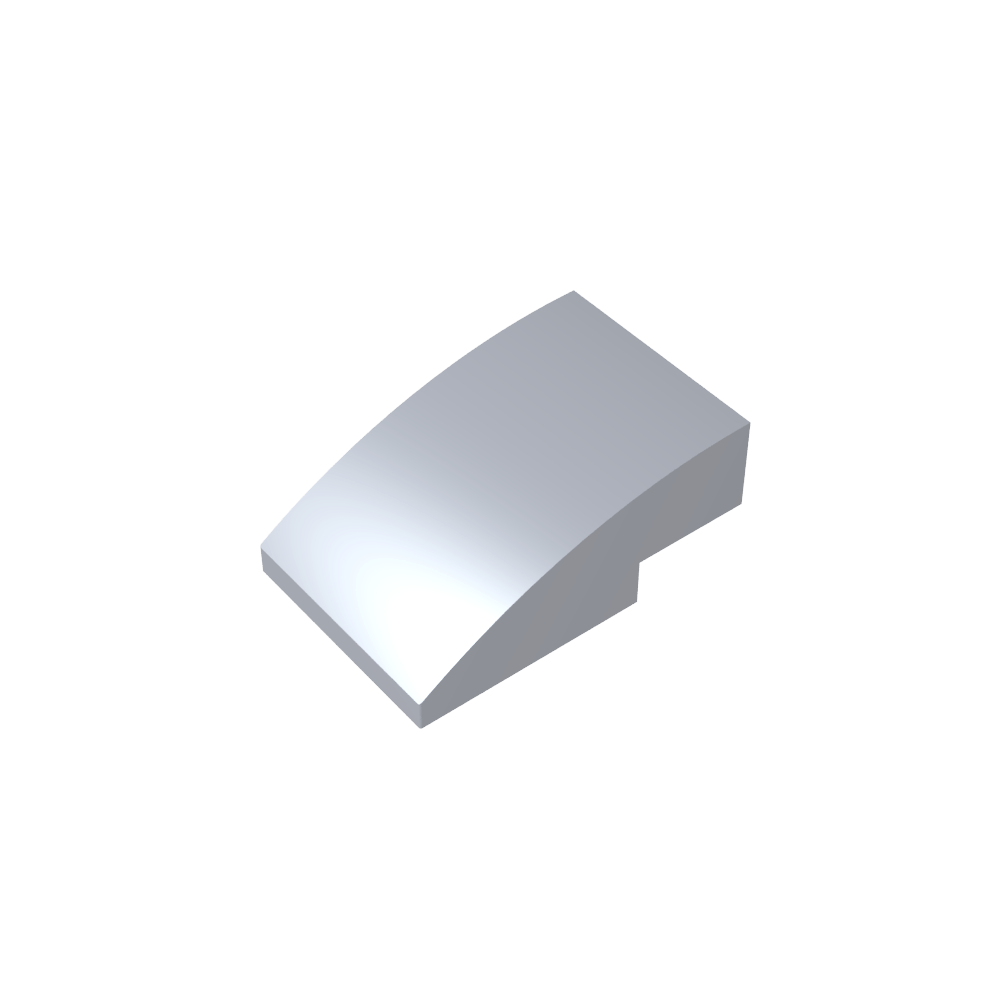 Slope Curved 3 x 2 No Studs-MyGobricks