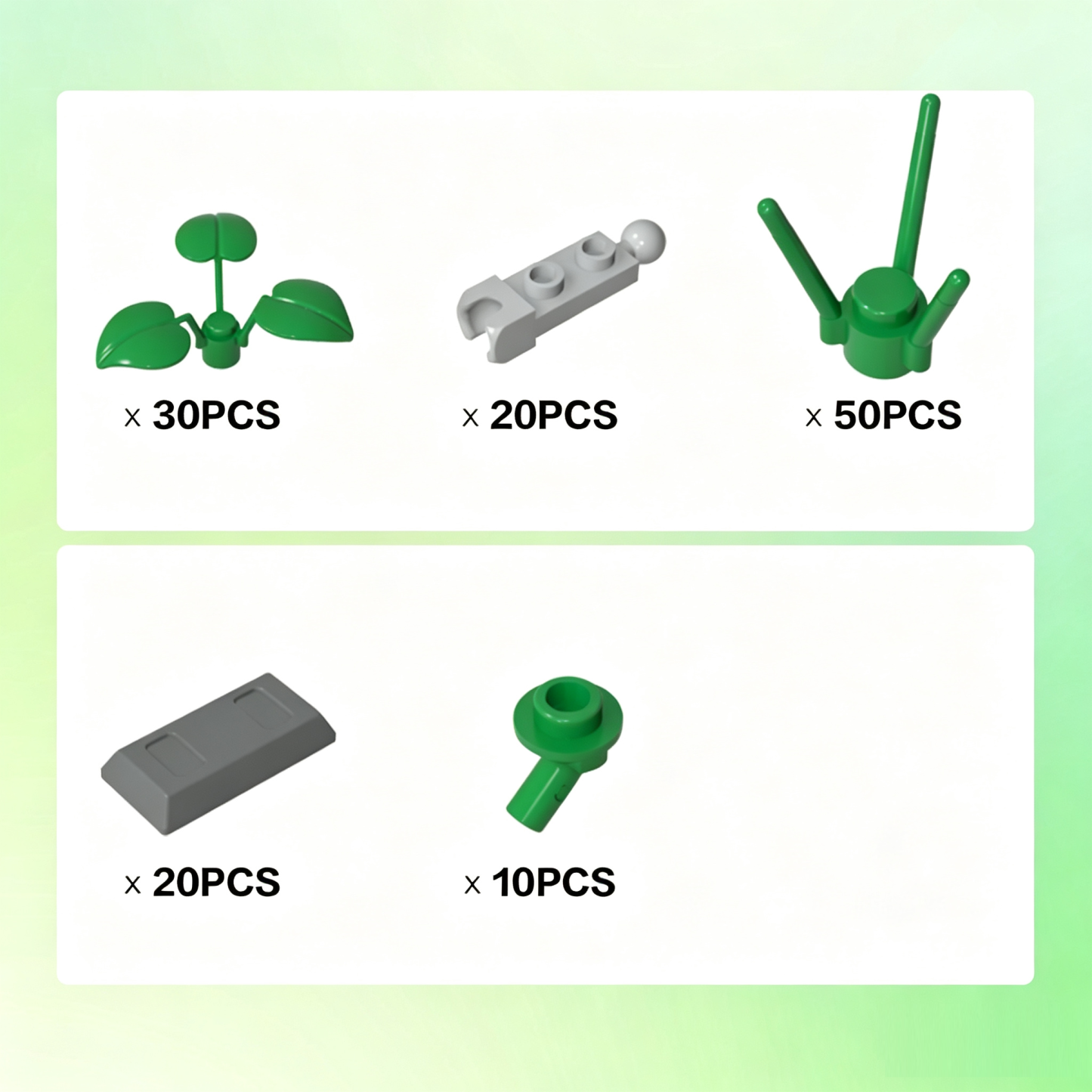 EcoScape Pro Builder's Bundle: Advanced Botanical Kit x130PCS