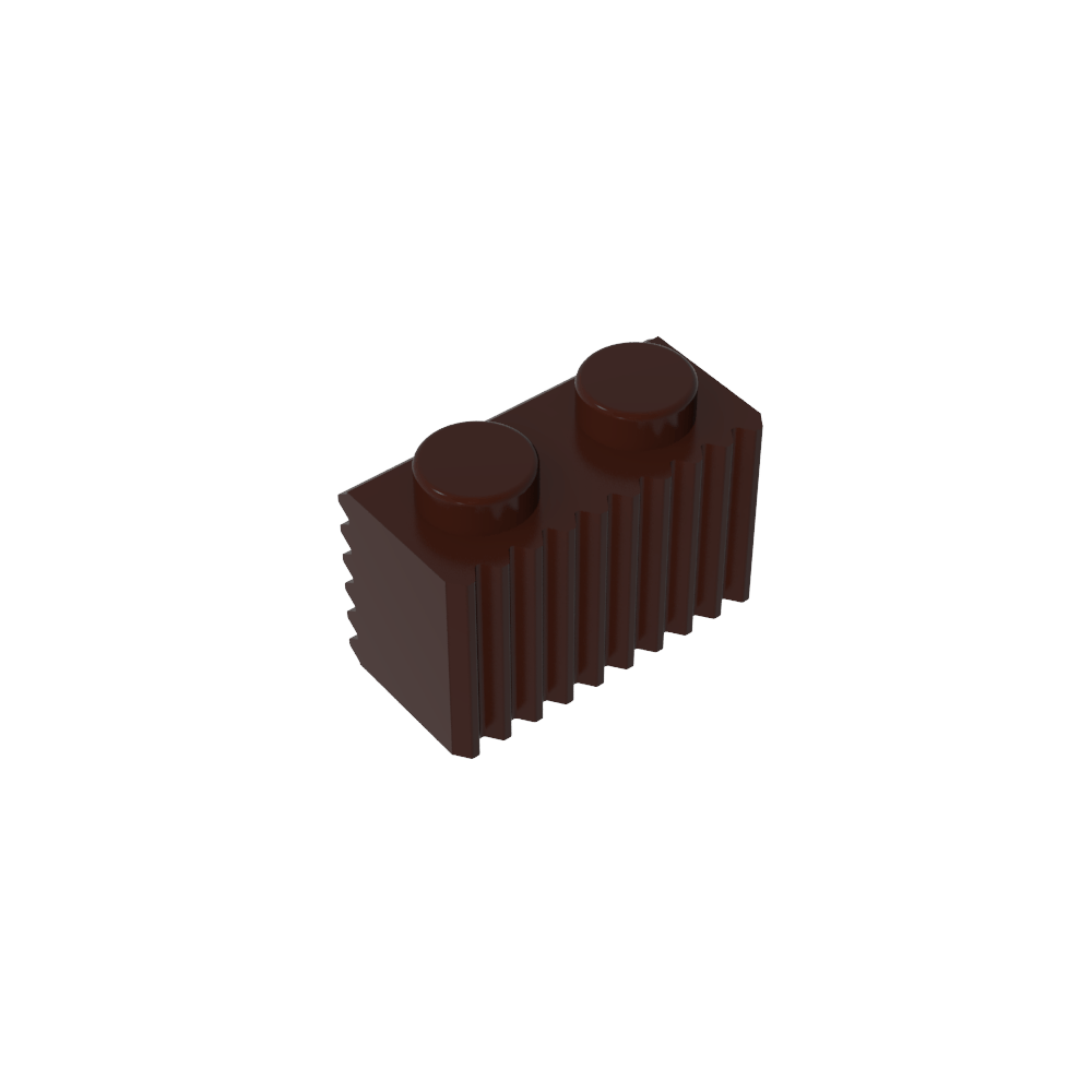 Brick Special 1 x 2 with Grill-MyGobricks