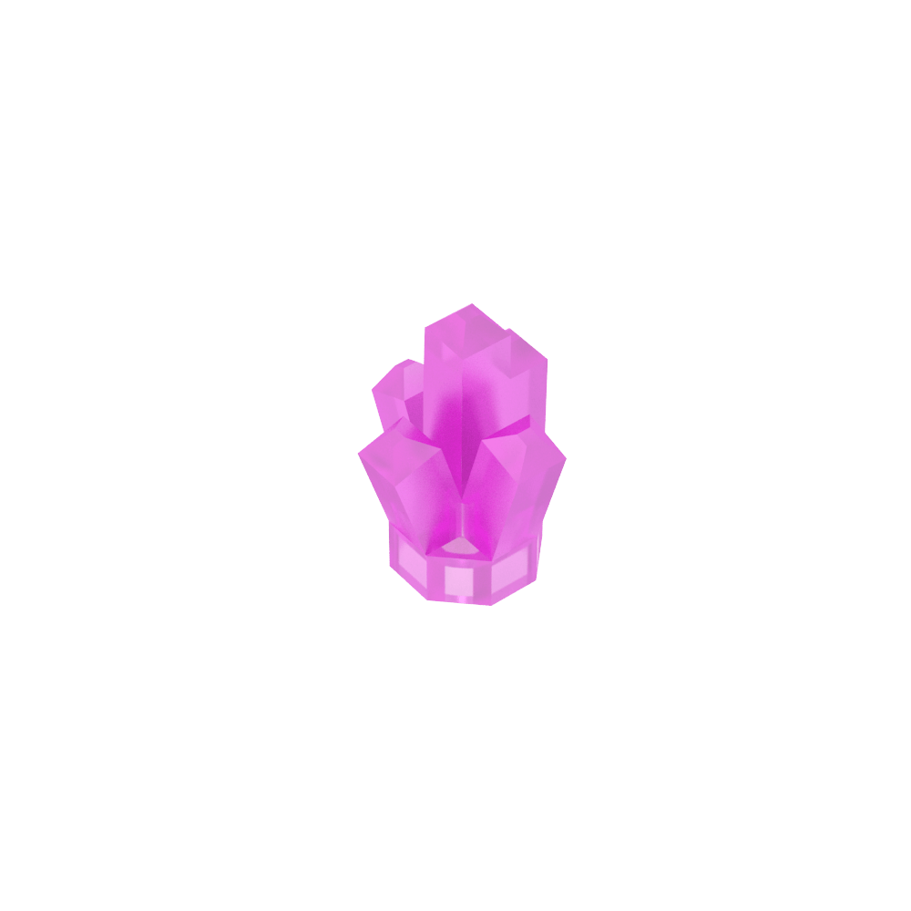 Rock 1 x 1 Crystal 5 Point-MyGobricks