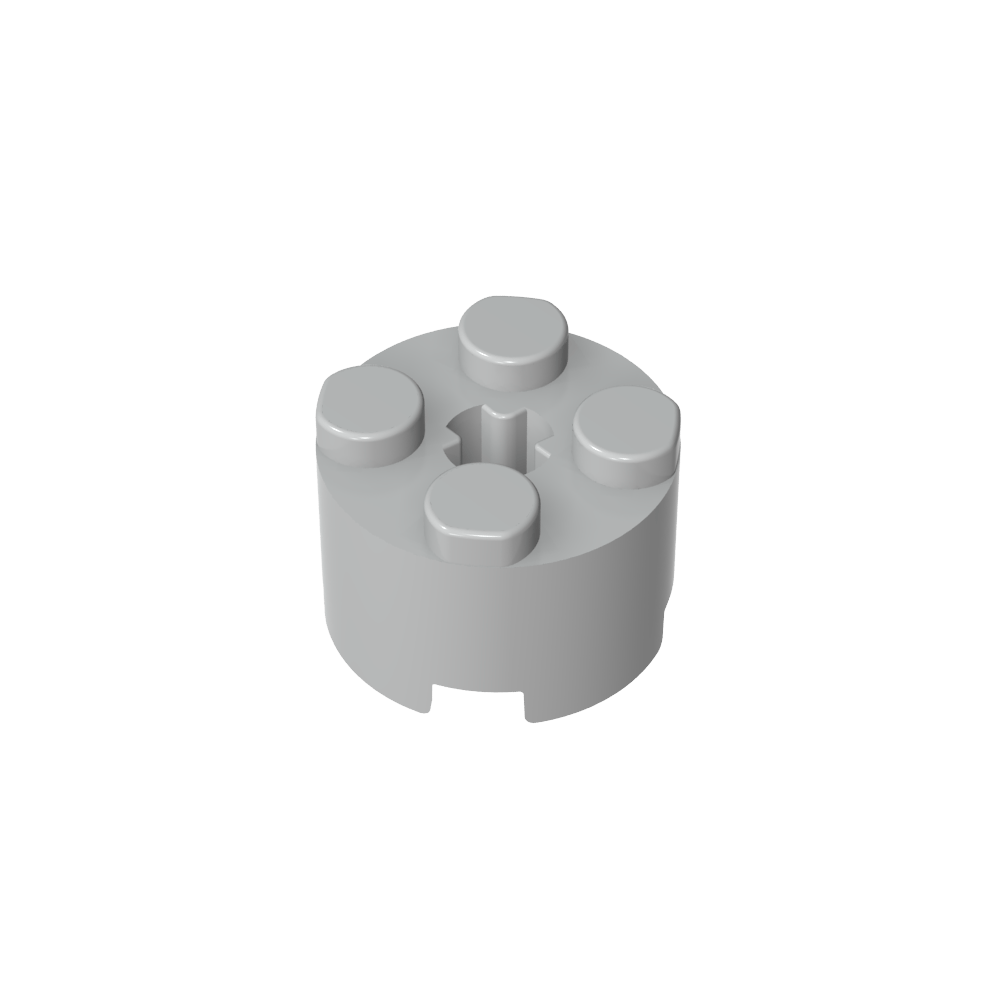 Brick Round 2 x 2 with Axle Hole