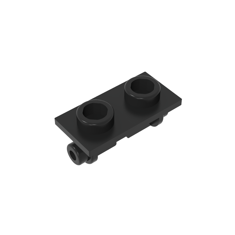 Hinge Brick 1 x 2 Top Plate Thin-MyGobricks