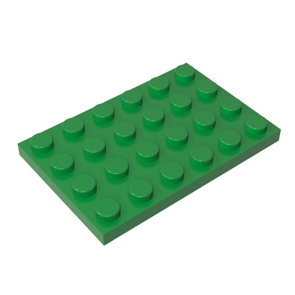 Plate 4 x 6-MyGobricks