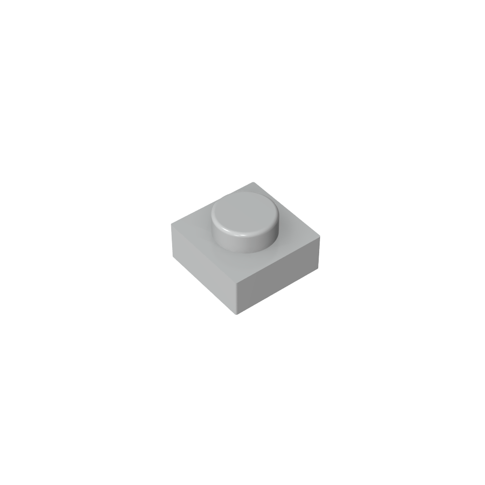 Plate 1 x 1-MyGobricks
