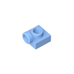 Plate Special 1 x 1 with a Studs On Side