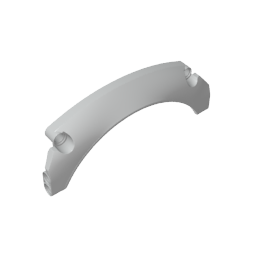Technic Panel Car Mudguard Arched 13 x 2 x 3-MyGobricks