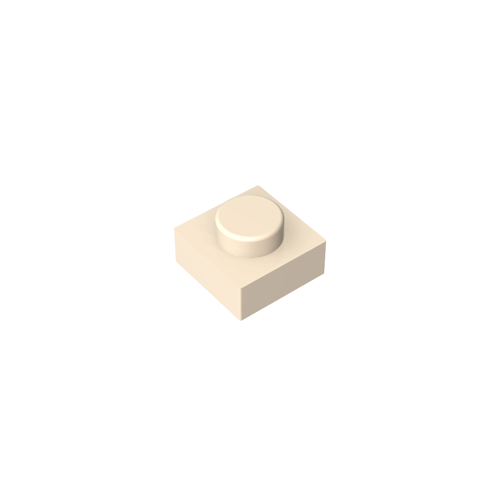 Plate 1 x 1-MyGobricks