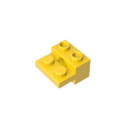 Technic Brick Special 1 x 2 with Pin Hole and 1 x 2 Plate