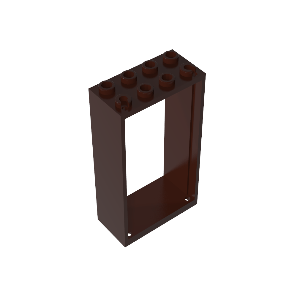 Door Frame 2 x 4 x 6-MyGobricks