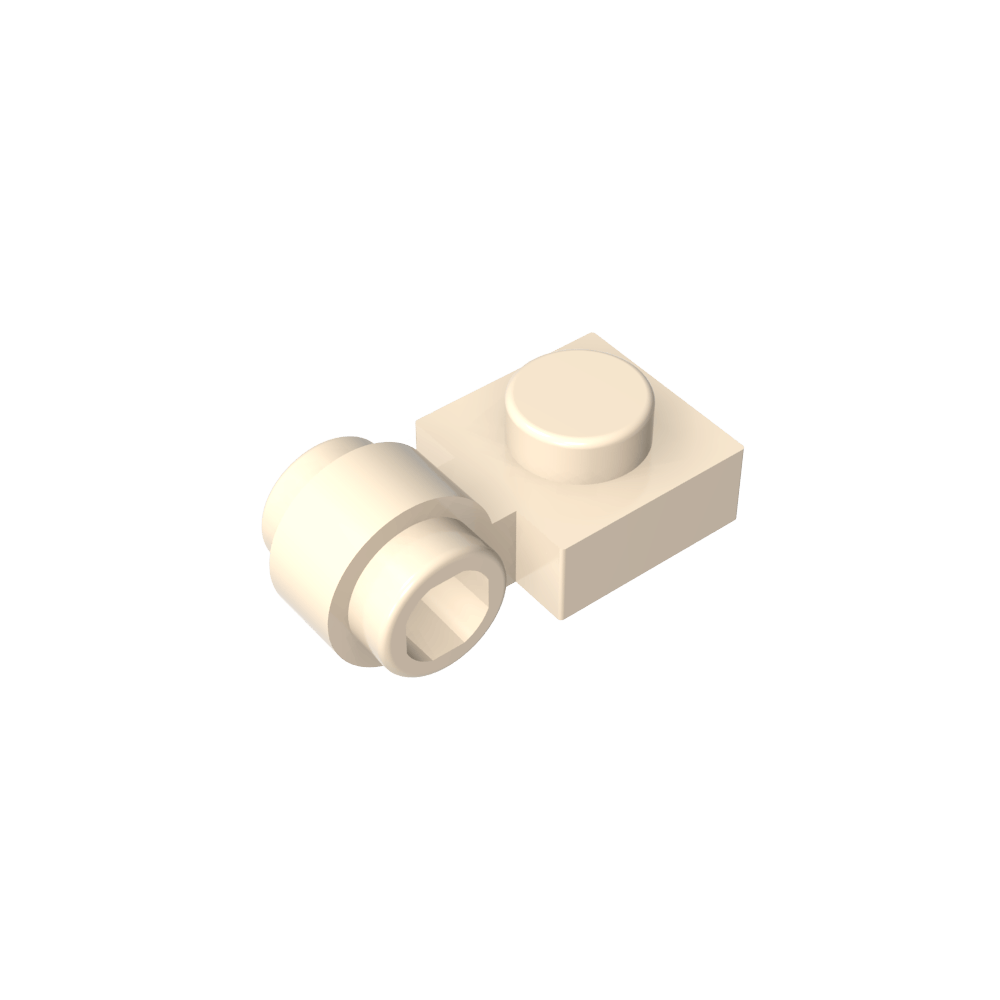 Plate Special 1 x 1 with Clip Light [Thick Ring]-MyGobricks
