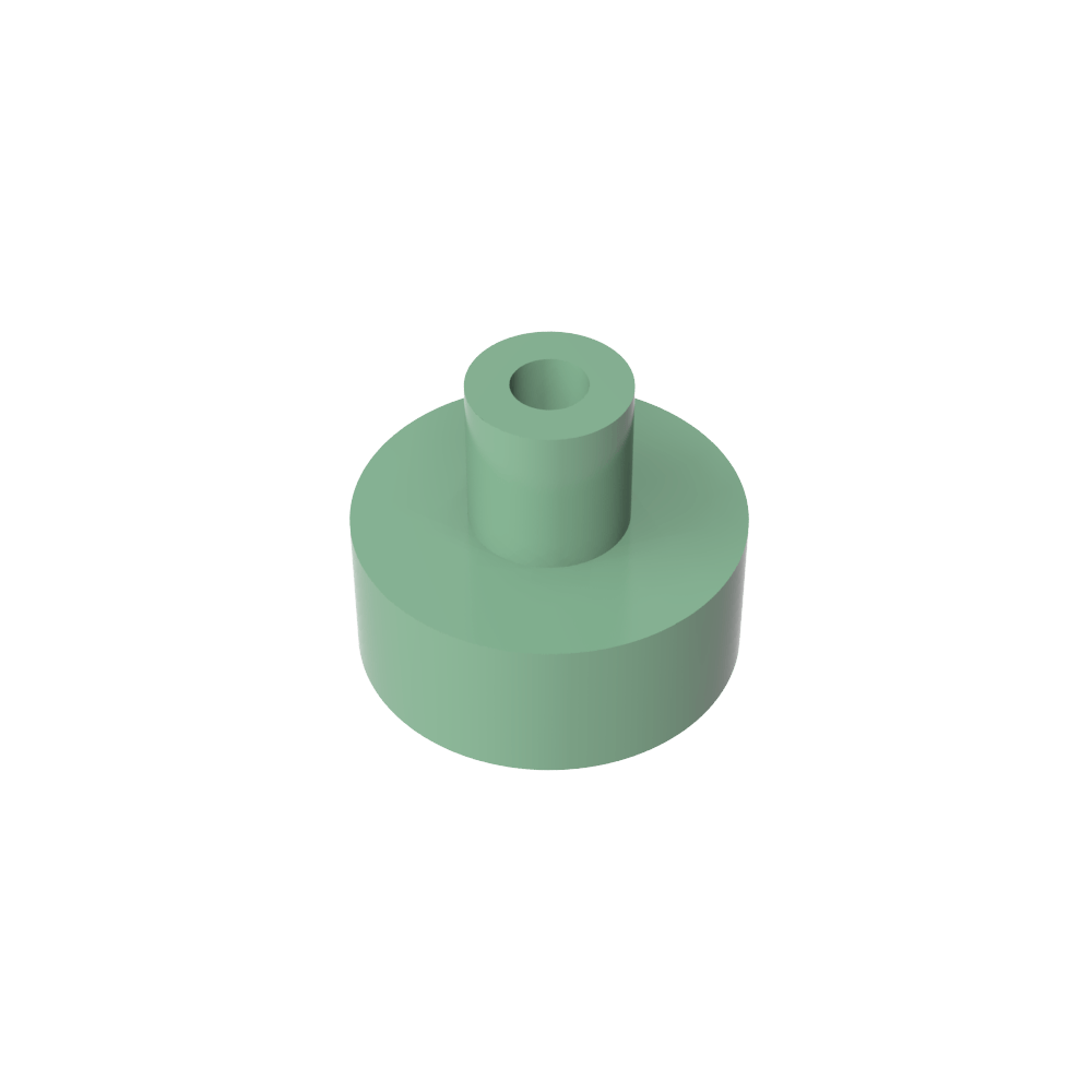 Tile Round 1 x 1 with Hollow Bar