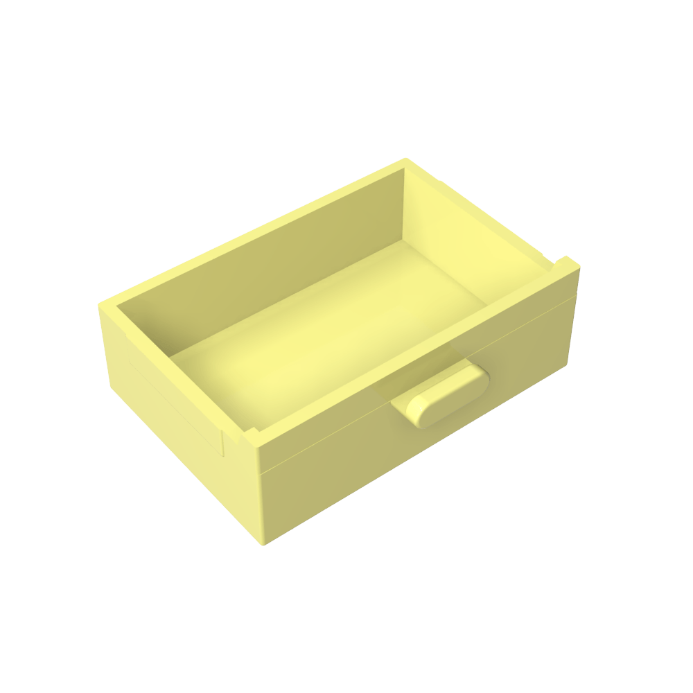 Cupboard 2 x 3 Drawer-MyGobricks