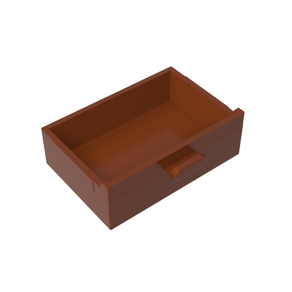 Cupboard 2 x 3 Drawer-MyGobricks