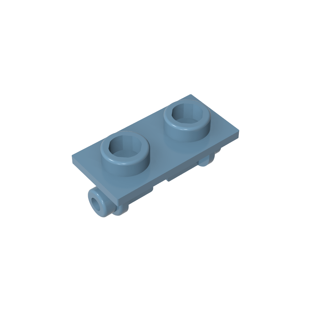 Hinge Brick 1 x 2 Top Plate Thin-MyGobricks