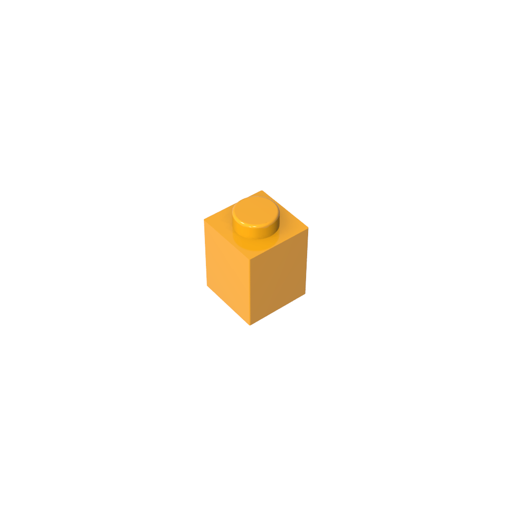 Brick 1 x 1-MyGobricks