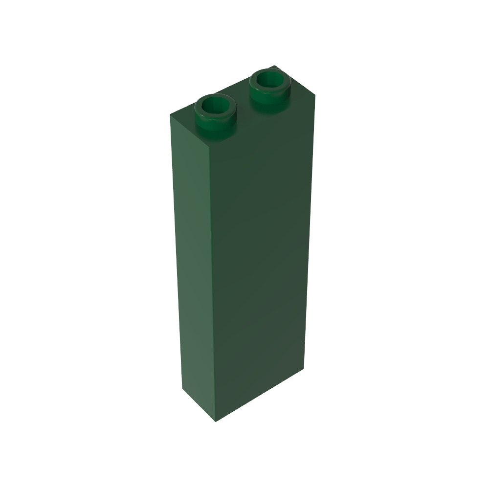 Brick 1 x 2 x 5 without Side Supports-MyGobricks