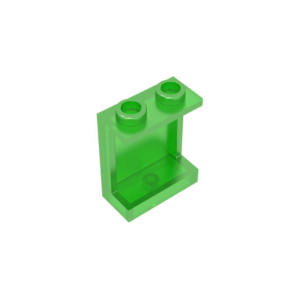 Panel 1 x 2 x 2 [Side Supports / Hollow Studs]